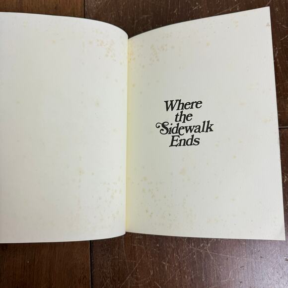 Where the Sidewalk Ends Shel Silverstein 1974 Hardback book with dust cover - Picture 6 of 16